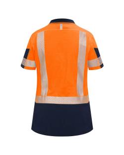 Taped Quick-Dry Cotton Backed Polo, Ladies